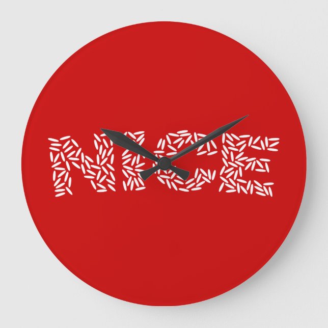 Grande Horloge Ronde Nice Riz (Recto)