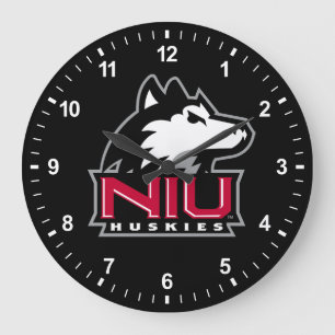 Grande Horloge Ronde NIU Huskies