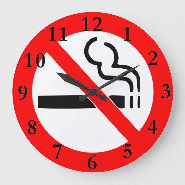 Grande Horloge Ronde No Smoking (Recto)