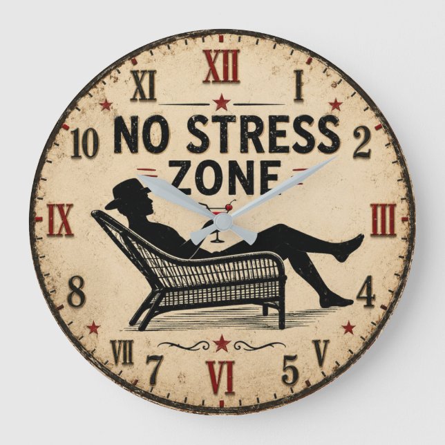 Grande Horloge Ronde No Stress Zone  (Recto)
