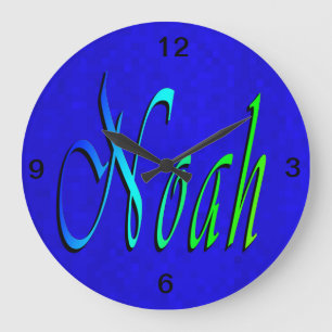Grande Horloge Ronde Noah, Nom, Logo,