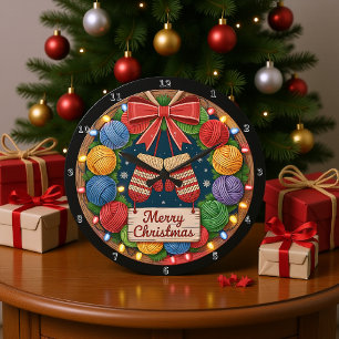 Grande Horloge Ronde Noël de fils