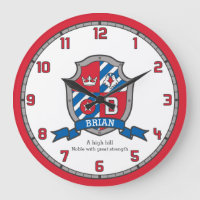 Nom de Brian signifiant lettre de bouclier héraldi