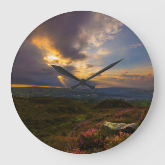 Grande Horloge Ronde Norland moor sunset