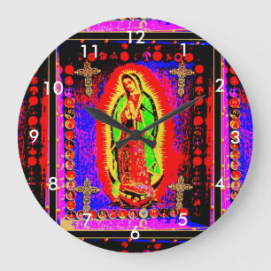 Grande Horloge Ronde Notre Dame de la Guadalupe