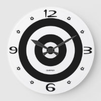 Notre proie Home Room Mur Cible Trous de balle B&W