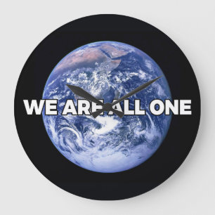 Grande Horloge Ronde Nous Sommes Tous Un