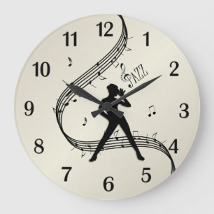 Grande Horloge Ronde nouvellement créé ne montrant pas ??Jazz Dance Gol