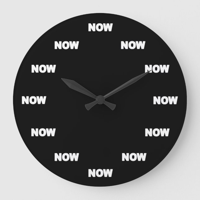 Grande Horloge Ronde Now Clock (Recto)