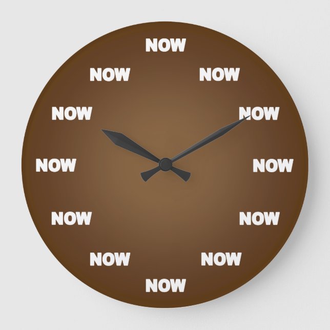 Grande Horloge Ronde Now Clock (Recto)