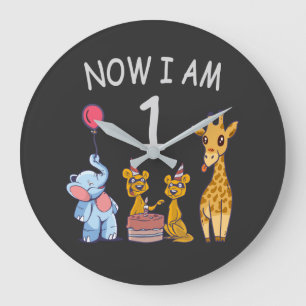 Grande Horloge Ronde Now I le 1er jour du Birthday