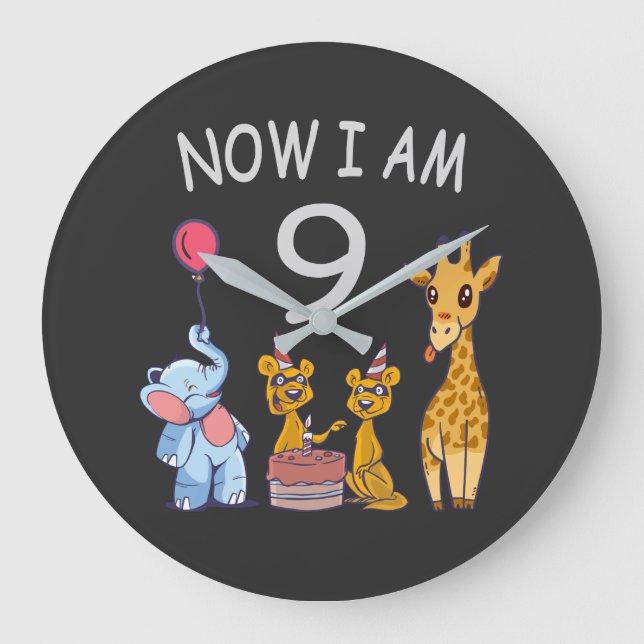 Grande Horloge Ronde Now I le 9e anniversaire du Birthday (Recto)