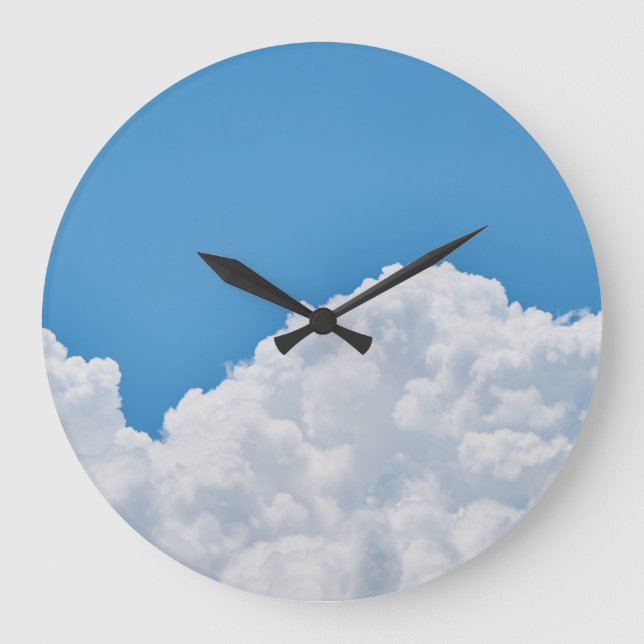 Grande Horloge Ronde Nuages (Recto)