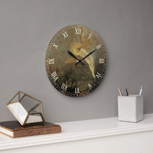 Grande Horloge Ronde Nuit de la Saint-Jean par Grimshaw, Art victorien 