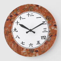 Numéro de caractère floral japonais ou chinois Hor