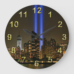 Grande Horloge Ronde NYC Skyline: WTC 9/11 tribute In Light 2013 #1