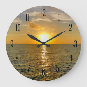 Grande Horloge Ronde Ocean View Sunset