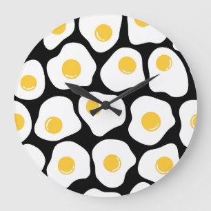 Grande Horloge Ronde Oeufs Écrasés : Vintages.