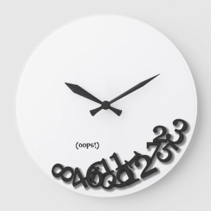 Grande Horloge Ronde Oh là là ! ! (Après le tremblement de terre)