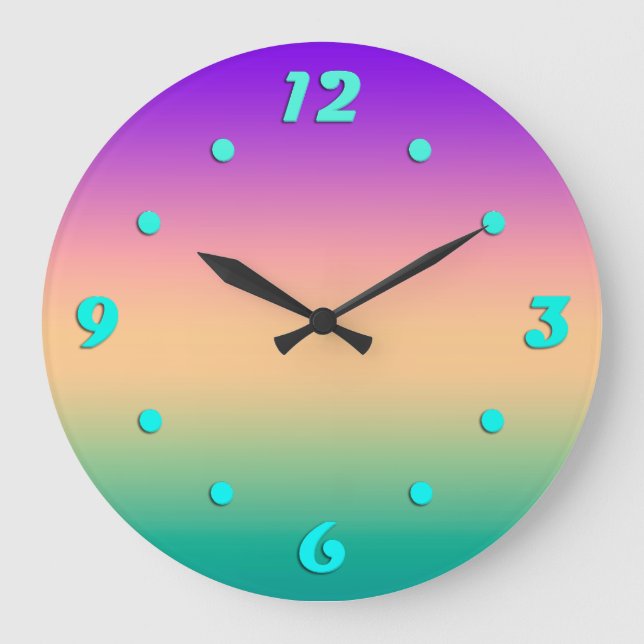 Grande Horloge Ronde ombre (Recto)