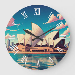 Grande Horloge Ronde Opéra de Sydney Australie
