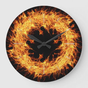 Grande Horloge Ronde Options de Ring-of-Fire-1A-B