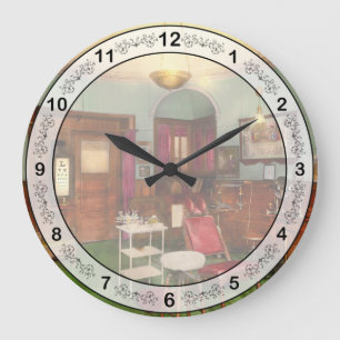 Grande Horloge Ronde Optométriste - Je vois des morts 1920