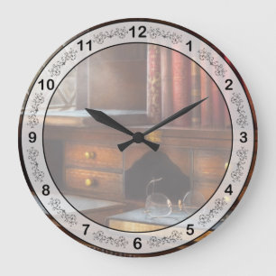 Grande Horloge Ronde Optométriste - verres - avancements professionnel