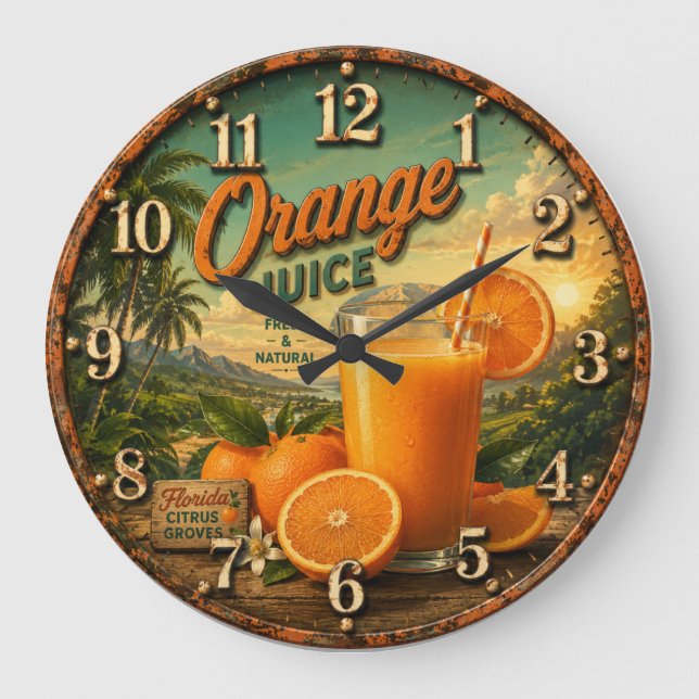 Grande Horloge Ronde  Orange Juice Kitchen (Recto)
