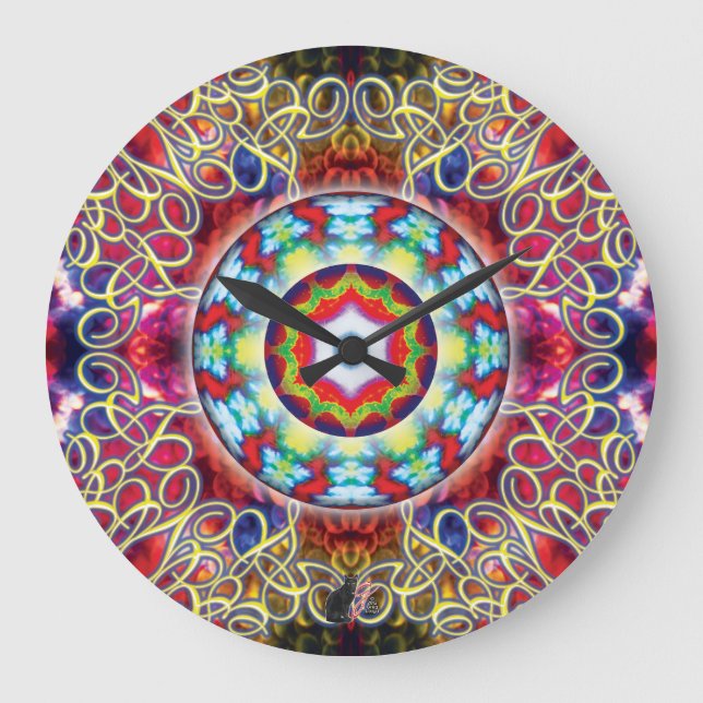 Grande Horloge Ronde Orbz Kaleid (Recto)