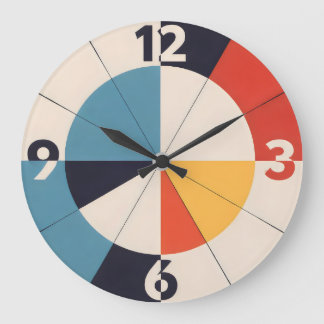 Grande Horloge Ronde Ordre radial