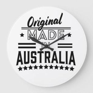Grande Horloge Ronde Original fabriqué en Australie