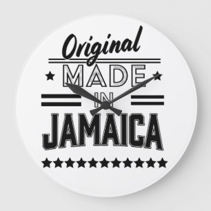 Grande Horloge Ronde Original fabriqué en Jamaïque