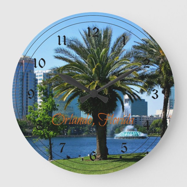 Grande Horloge Ronde Orlando Florida (Recto)