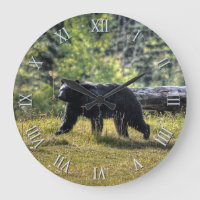Ours noir sauvage et art photographique forestier