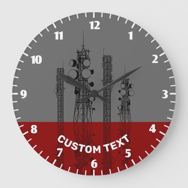 Grande Horloge Ronde Outils de communication (Recto)