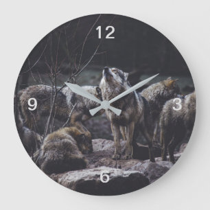 Grande Horloge Ronde Pack Wolf