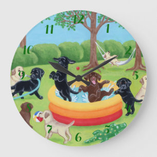 Grande Horloge Ronde Painting Summer Fun