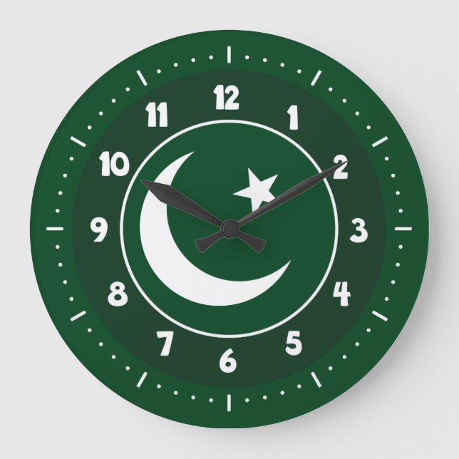 Grande Horloge Ronde Pakistan flag (Recto)
