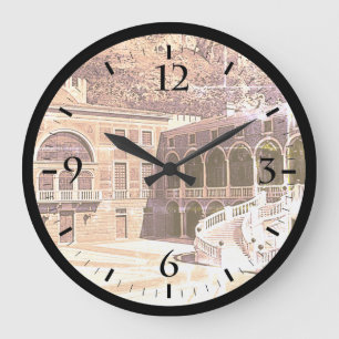 Grande Horloge Ronde Palais de la Principauté de Monaco vintage
