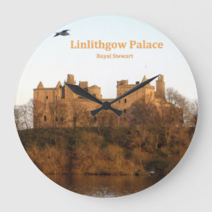 Grande Horloge Ronde Palais Linlithgow d'Ecosse Royal Stuart Stewart