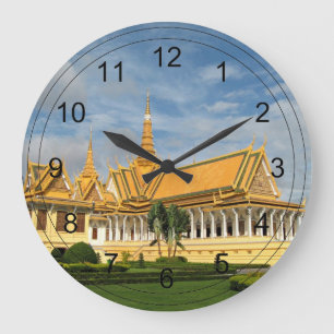 Grande Horloge Ronde Palais Royal, Phnom Penh, Cambodge - VIRGINIA5050