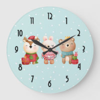 Pals de Noël - Ours de rennes et lapin