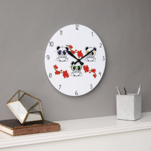 Grande Horloge Ronde panda