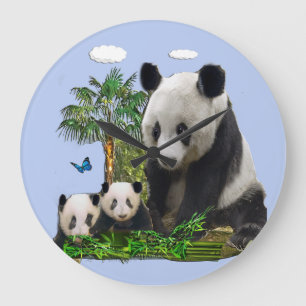 Grande Horloge Ronde Panda