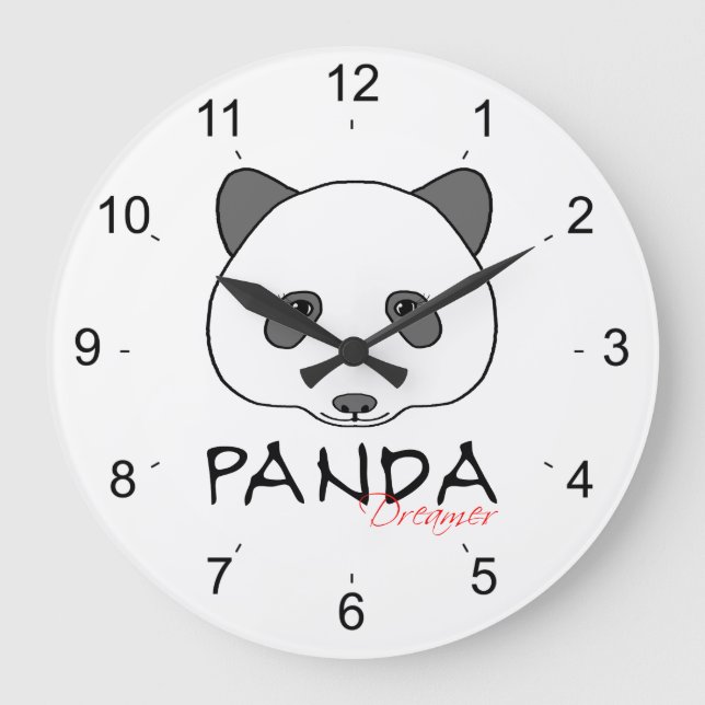 Grande Horloge Ronde Panda Dreamer (Recto)
