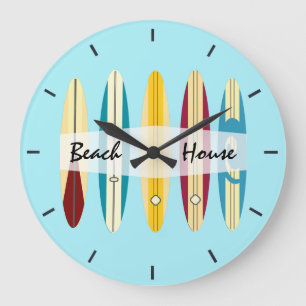 Grande Horloge Ronde Panneaux vintages