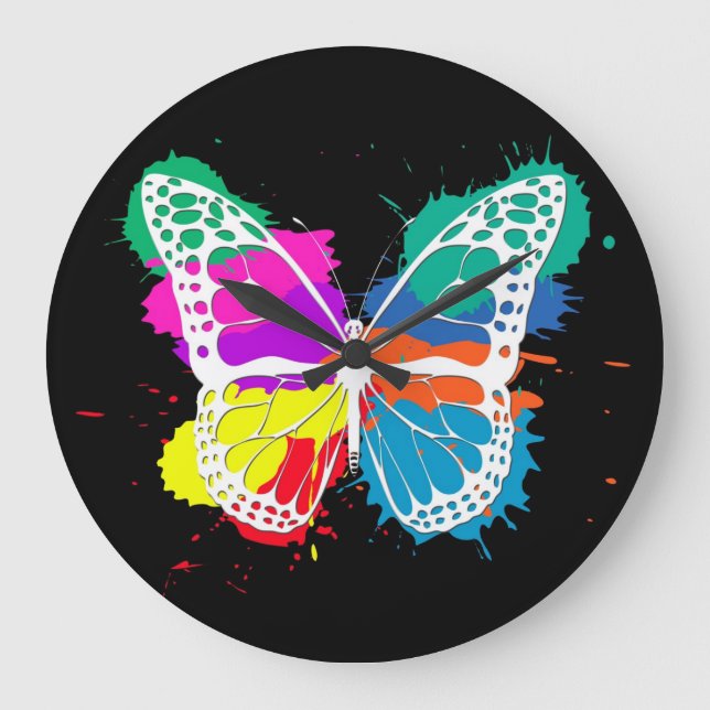 Grande Horloge Ronde Papillon (Recto)