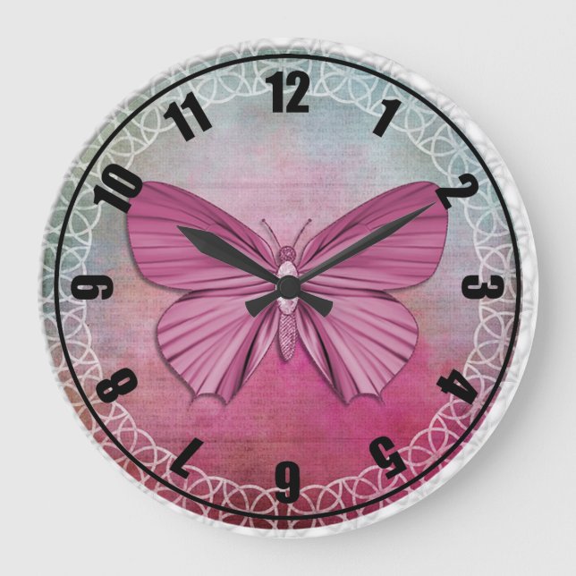 Grande Horloge Ronde Papillon (Recto)