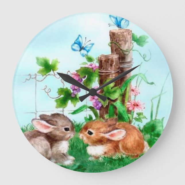 Grande Horloge Ronde Pâques (Recto)